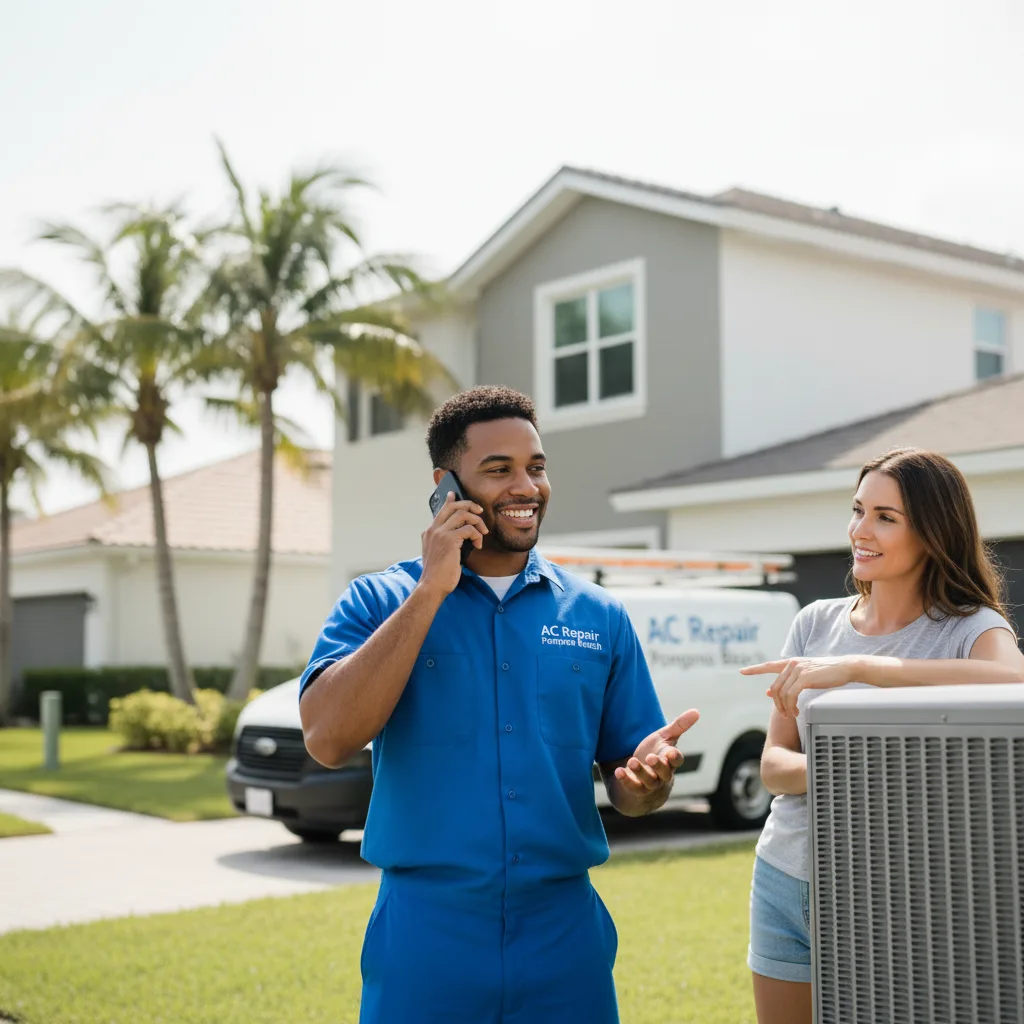 AC Repair Pompano Beach customer support in Sullivan City